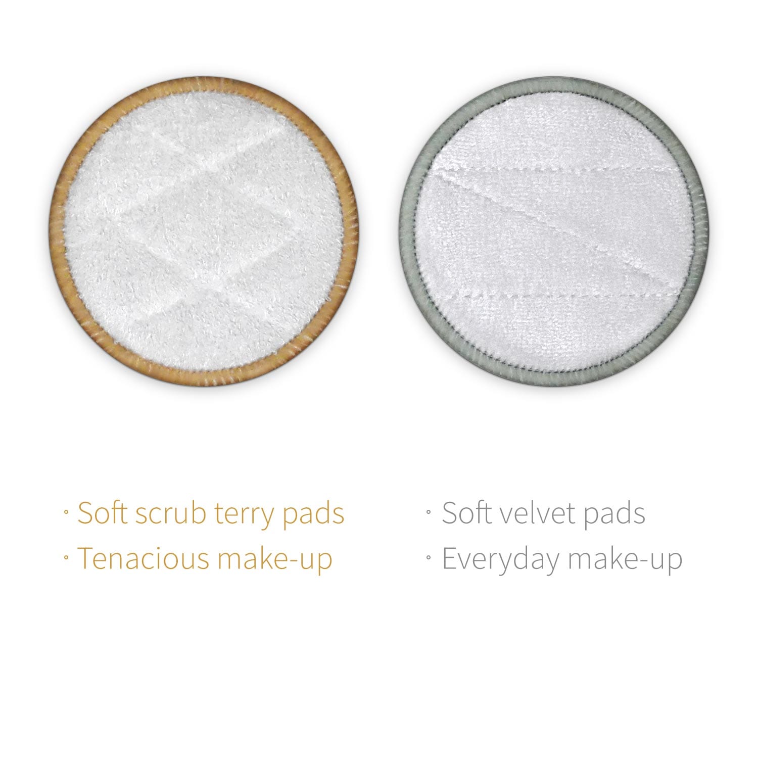 ProCIV Reusable Makeup Remover Pads, 18 Packs Washable Organic Bamboo  Reusable Cotton Rounds for All Skin Types & Toner with Laundry Bag, Eco  Friendly