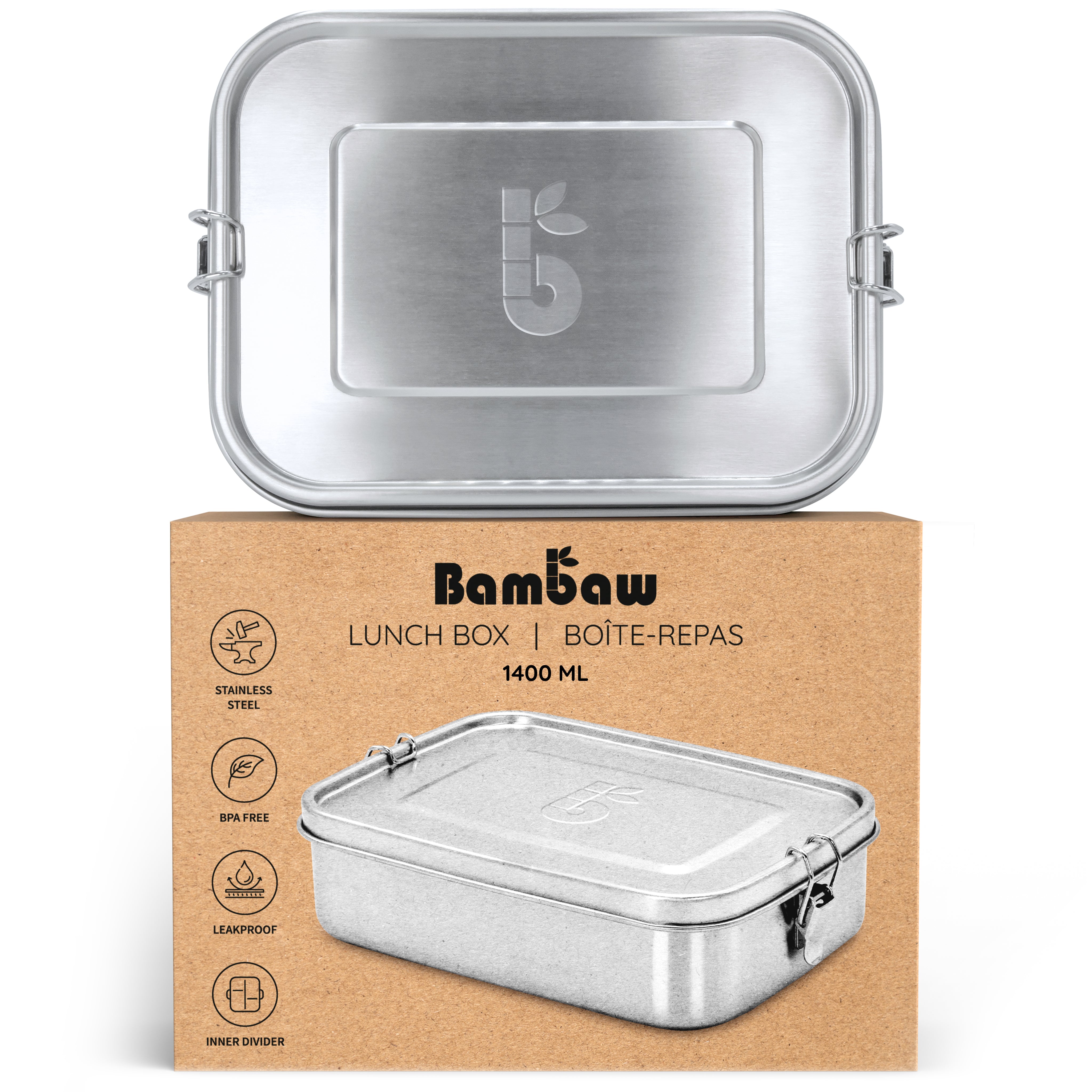 Stainless Steel Lunch Box | Eco Living | Bambaw