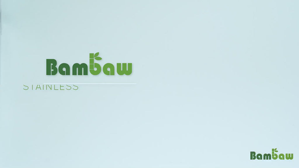Bambaw Reusable Stainless Steel Water Bottle - 500 ml